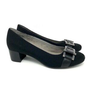 A2 By Aerosoles Sketch Pad Pump Block Heel Shoes 9